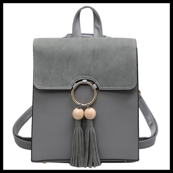 NEW CAMBRIDGE Tassel Backpack - Picture 5 of 6